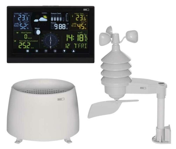 EMOS Bezdrátová meteostanice profi E6016 s anemometrem E6016