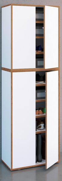 Botník SALIA Bílá/dub medový š: 60 cm