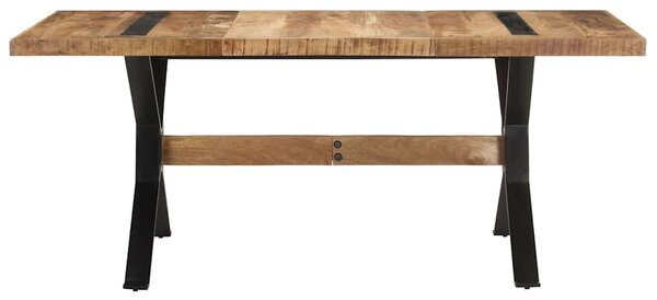 Jídelní stůl 180 x 90 x 76 cm hrubé mangovníkové dřevo 321610