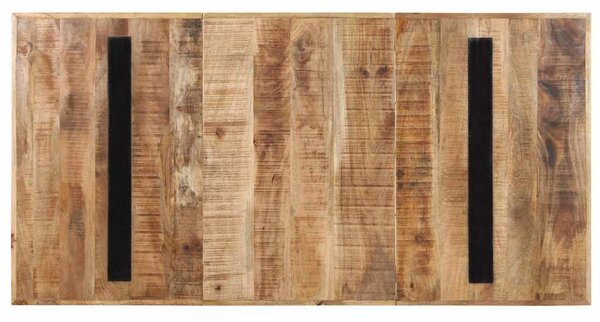 Jídelní stůl 180 x 90 x 76 cm hrubé mangovníkové dřevo 321610
