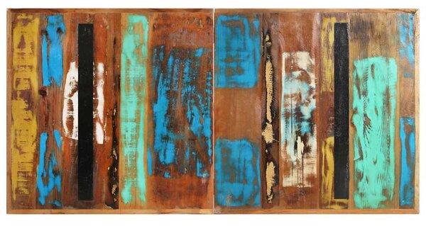 Jídelní stůl 140 x 70 x 76 cm masivní recyklované dřevo 321607