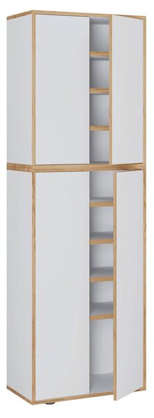 Botník SALIA Bílá/dub medový š: 60 cm