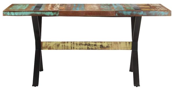 Jídelní stůl 160 x 80 x 76 cm masivní recyklované dřevo 321609