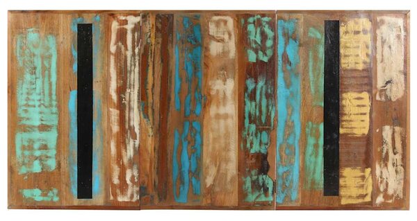 Jídelní stůl 160 x 80 x 76 cm masivní recyklované dřevo 321609