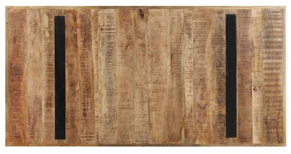 Jídelní stůl 160 x 80 x 76 cm hrubé mangovníkové dřevo 321608