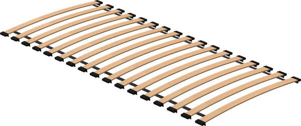 Rám postele FLEX180x200, 34 pružinových lamel