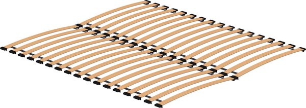 Rám postele FLEX180x200, 34 pružinových lamel