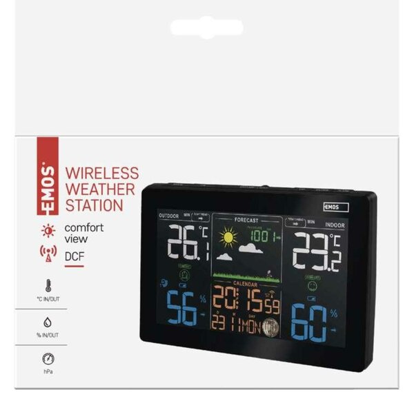EMOS Domácí bezdrátová meteostanice E5111 E5111