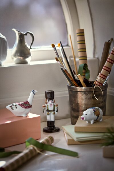 Kähler Design Porcelánová figurka Goose - 8 cm KD584