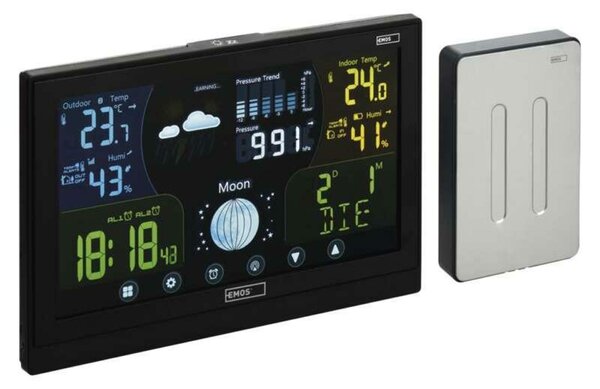 EMOS Domácí bezdrátová meteostanice E6018 E6018