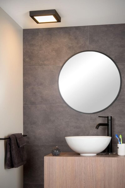 Lucide 28117/22/30 LED přisazené stropní svítidlo Brice 1x22W | 1186lm | 3000K | IP44 - stmívatelné, do koupelny