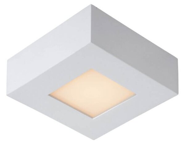 Lucide 28117/11/31 LED přisazené stropní svítidlo Brice 1x8W | 362lm | 3000K | IP44 - stmívatelné, do koupelny