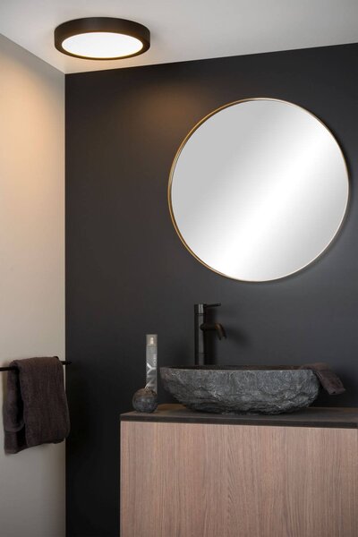 Lucide 28116/30/30 LED přisazené stropní svítidlo Brice 1x30W | 1853lm | 3000K | IP44 - stmívatelné, do koupelny
