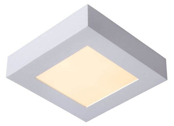 Lucide 28117/17/31 LED přisazené stropní svítidlo Brice 1x15W | 800lm | 3000K | IP44 - stmívatelné, do koupelny