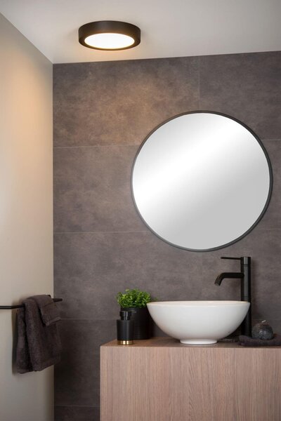 Lucide 28116/24/30 LED přisazené stropní svítidlo Brice 1x15W | 989lm | 3000K | IP44 - stmívatelné, do koupelny