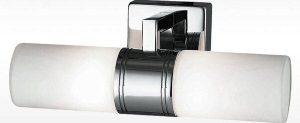 ANITA koupelnové nástěnné svítidlo 2x G9 33W bez zdroje IP44, lesklý chrom
