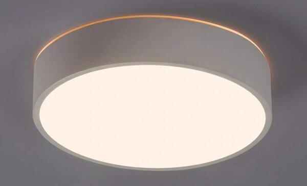 Rabalux 75012 LARCIA - LED bílé stropní svítidlo s čidlem, Ø 28,5cm, 19W, 4000K, IP44 (Senzorové svítidlo vhodné do koupelny i chodbu)