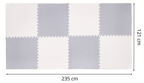 Pěnová puzzle podložka 235x121 cm SPRINGOS FOAMI