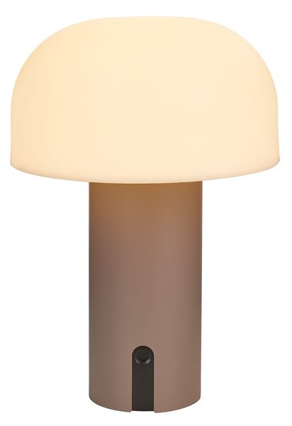 MUSHROOM Venkovní lampa - šedohnědá