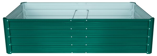 Vyvýšený zahradní záhon BestBerg VZ-800Z / 800 l / 180 x 90 x 47 cm / zelená