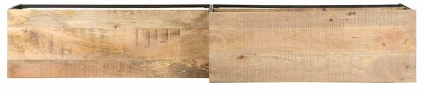 TV stolek 180 x 30 x 50 cm hrubé mangovníkové dřevo 321620