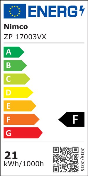 Nimco LED zrcadlo 21W, 80x70 cm se dvěma dotykovými senzory