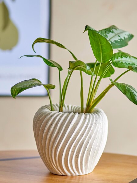 Květináč mahat 19 cm bílý