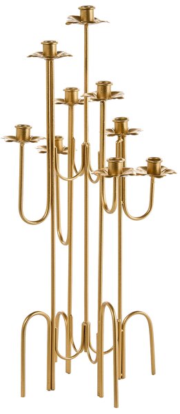 Svícen CHAROST 65 cm Zlatá