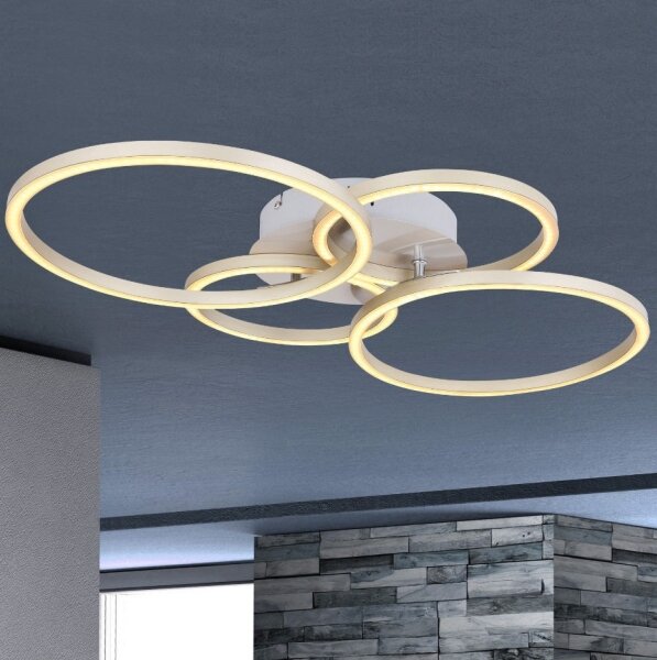 Globo 67233-40N - LED Přisazený lustr KENDY LED/40W/230V