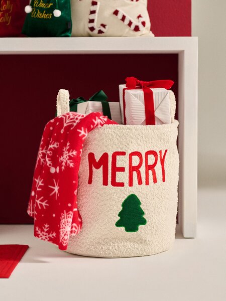Sinsay - Košík s uchy - bílá