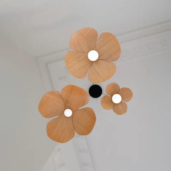 Umage Dřevěné stínidlo Forget Me Not Large UMAGE, Ø 38 cm Barva: Dub