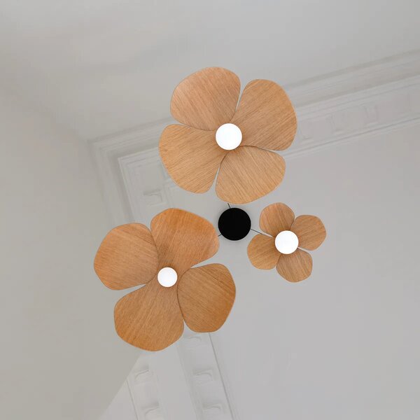 Umage Dřevěné stínidlo Forget Me Not Medium UMAGE, Ø 28 cm Barva: Dub