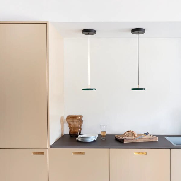 Umage Závěsné LED svítidlo ASTERIA Micro, 12W, Ø 15 cm, CRI87, 3000K stmívatelné Barva: Žlutá