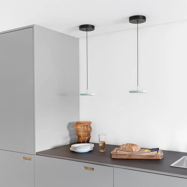 Umage Závěsné LED svítidlo ASTERIA Micro, 12W, Ø 15 cm, CRI87, 3000K stmívatelné Barva: Žlutá