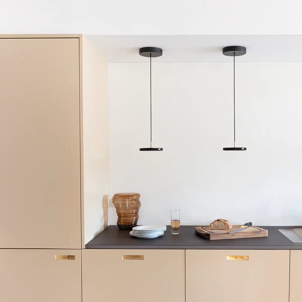 Umage Závěsné LED svítidlo ASTERIA Micro, 12W, Ø 15 cm, CRI87, 3000K stmívatelné Barva: Žlutá