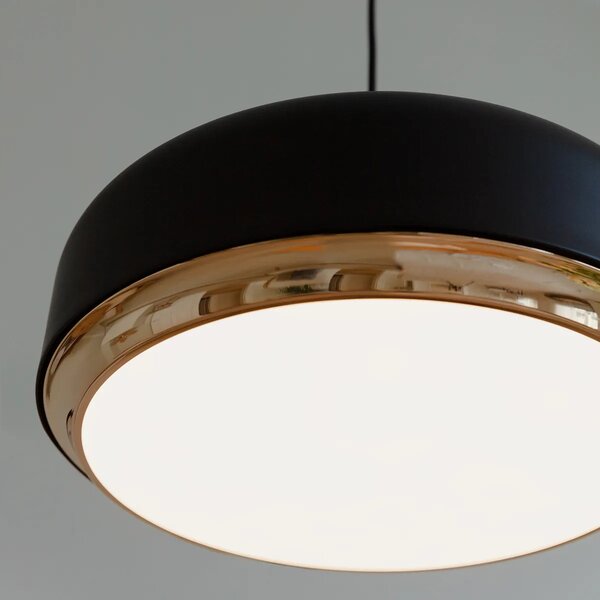 Umage Závěsné LED svítidlo HAZEL, 21W, Ø 40 cm, CRI85, 3000K nestmívatelné Barva: Černá