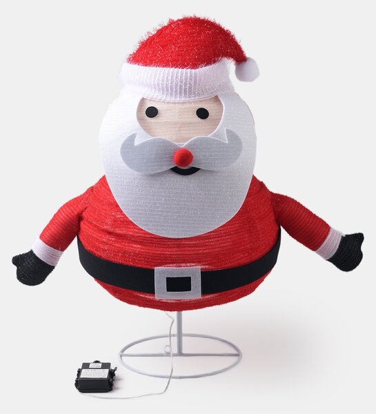 Sinsay - Vánoční LED lampička ve tvaru Santa Clause - červená