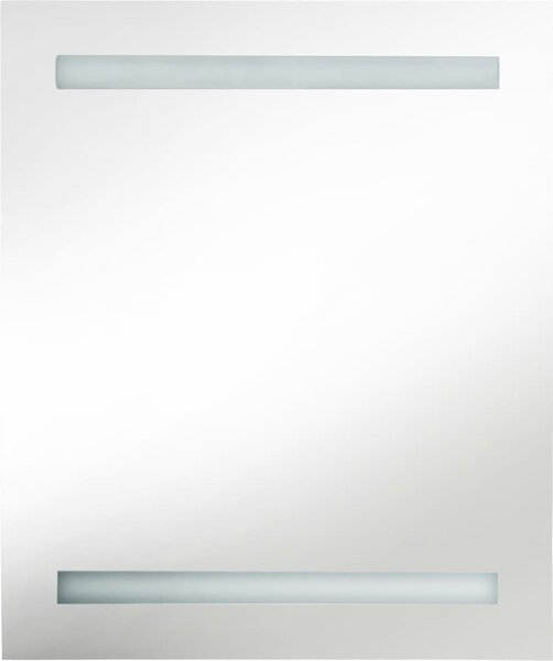LED koupelnová skříňka se zrcadlem 50 x 13,5 x 60 cm