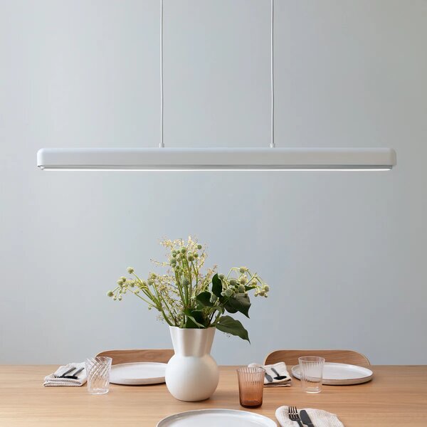 Umage Závěsné LED linearní svítidlo Hazel Branch, 24W, d. 100 cm, 2700-6000K Barva: Bílá-mosaz