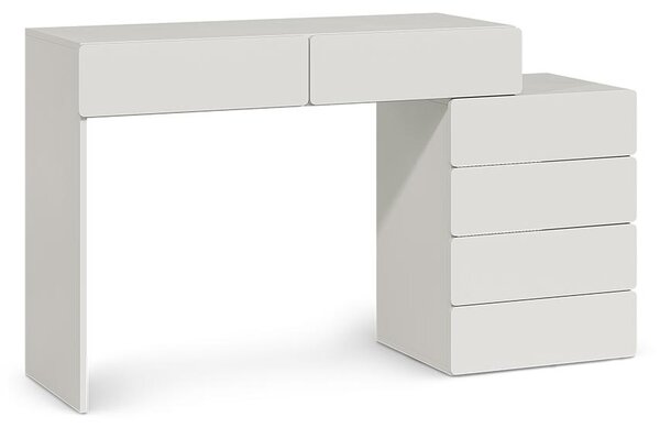 Toaletní stolek Vicco Alvia Bílá 100 cm se 6 zásuvkami, Model 61406