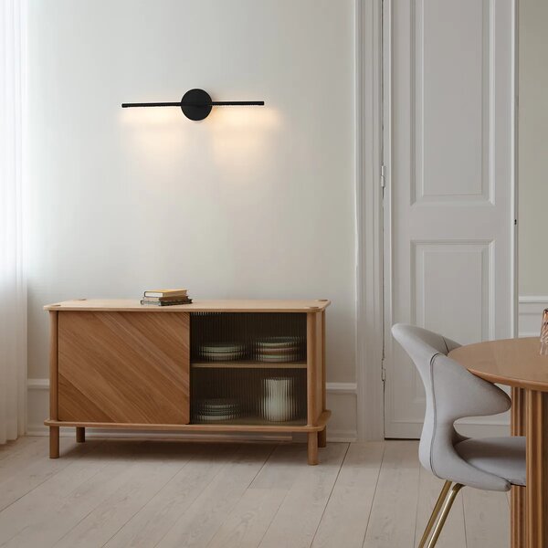 Umage Nástěnné LED svítidlo OMNI Medium, 17W, d. 74 cm, 2700K stmívatelné Barva: Mosaz