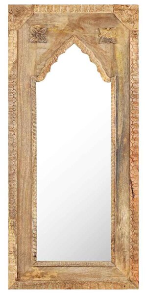 Zrcadlo 50 x 3 x 110 cm masivní mangovníkové dřevo 321650
