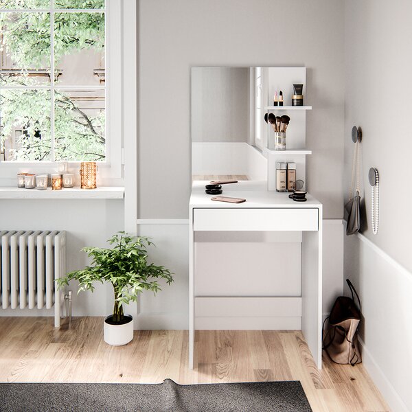 Toaletní stolek Vicco Isabelle Bílá 60 cm, Model 34428