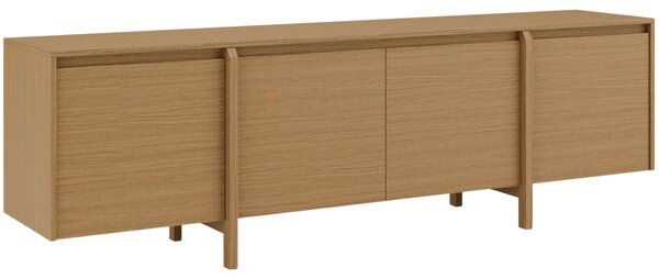 LÉTO -15% Somcasa Dubový TV stolek Pacific 200 x 43 cm