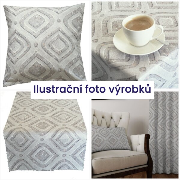 Dekorační látka SOFT 25347-105 bez obšití 150
