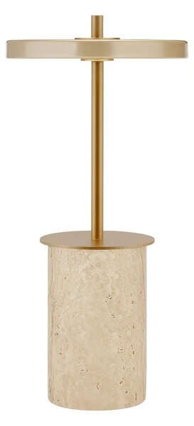 Umage Přenosná LED stolní lampa ASTERIA Move Mini, v. 25,5 cm, 4- krokové stmívání Barva: Černý mramor