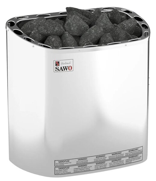 Sentiotec saunová kamna elektrická Nordex SCA-60NS-Z-C, Steel