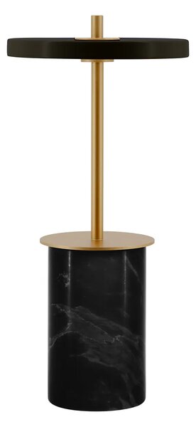Umage Přenosná LED stolní lampa ASTERIA Move Mini, v. 25,5 cm, 4- krokové stmívání Barva: Černý mramor