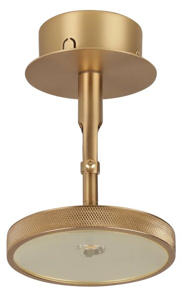 Umage Nástěnné/stropní LED svítidlo ASTERIA Spot, 6W, Ø 12 cm, 3000K nestmívatelné Barva: Mosaz