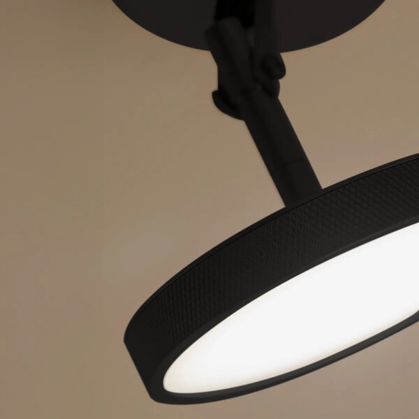 Umage Nástěnné/stropní LED svítidlo ASTERIA Spot, 6W, Ø 12 cm, 3000K nestmívatelné Barva: Mosaz